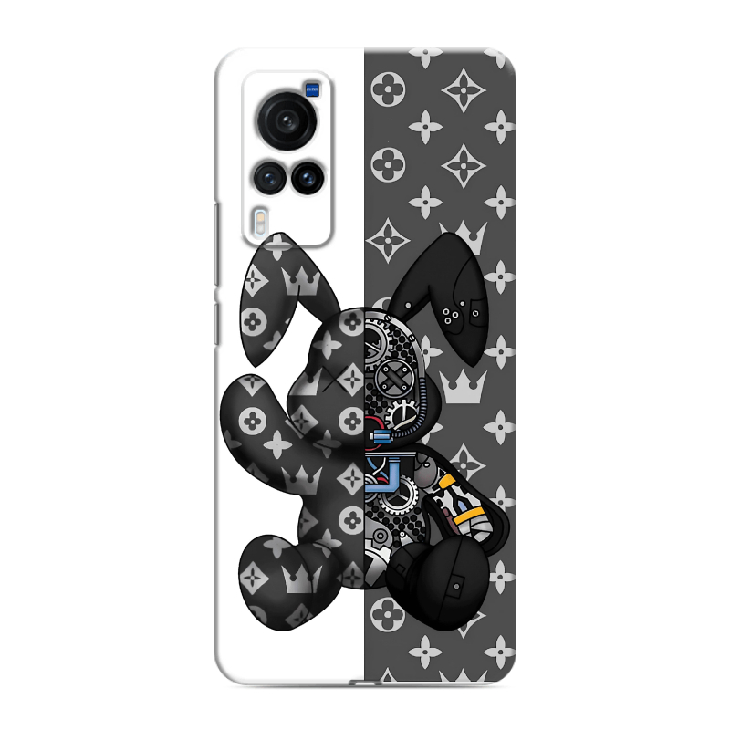 Пластиковый чехол на Vivo X60 Pro с принтом Луи робот Пластиковый чехол на Vivo X60 Pro с принтом Луи робот