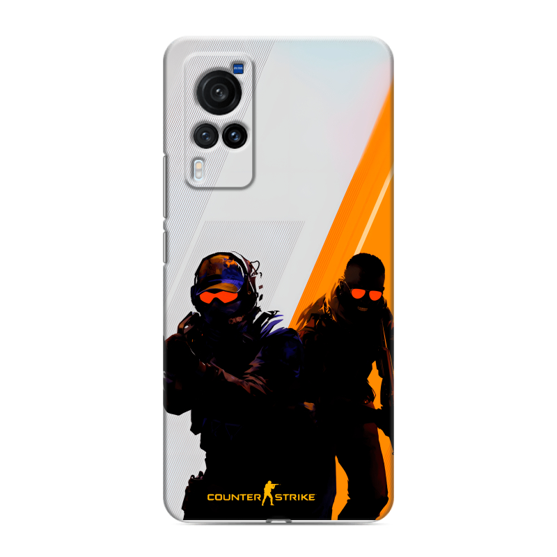 Силиконовый чехол на Vivo X60 Pro с принтом Контер страйк Counter strike Силиконовый чехол на Vivo X60 Pro с принтом Контер страйк Counter strike
