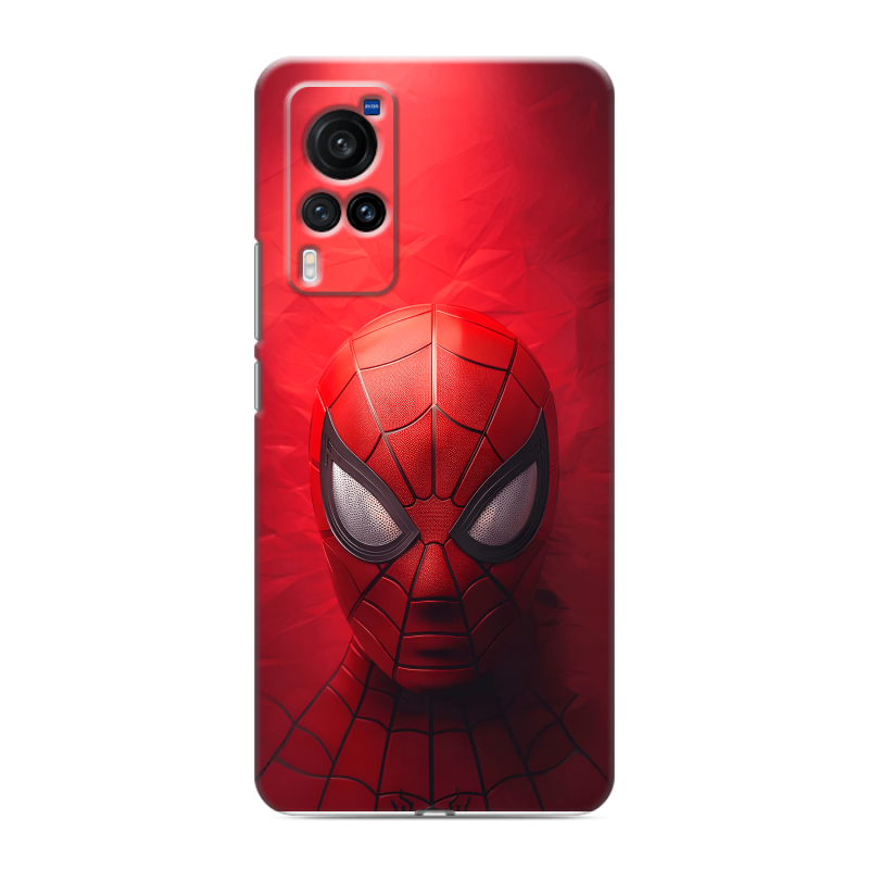 Силиконовый чехол на Vivo X60 Pro с принтом Spiderman Человек паук Силиконовый чехол на Vivo X60 Pro с принтом Spiderman Человек паук