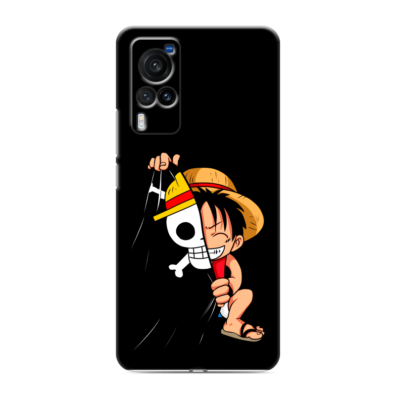Пластиковый чехол на Vivo X60 Pro с принтом One Piece Ван Пис Пластиковый чехол на Vivo X60 Pro с принтом One Piece Ван Пис