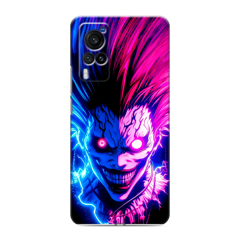 Силиконовый противоударный чехол на Vivo X60 Pro с принтом Death note Тетрадь смерти Силиконовый противоударный чехол на Vivo X60 Pro с принтом Death note Тетрадь смерти