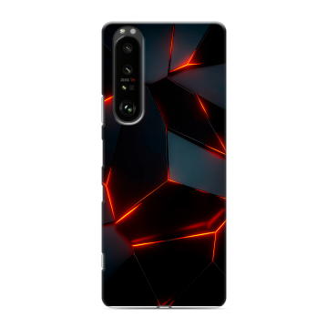 Силиконовый чехол на Sony Xperia 1 III с принтом Яркие абстракции Силиконовый чехол на Sony Xperia 1 III с принтом Яркие абстракции
