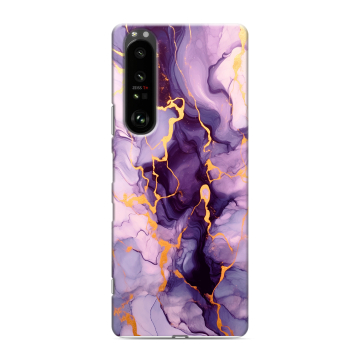 Силиконовый чехол на Sony Xperia 1 III с принтом Мрамор Силиконовый чехол на Sony Xperia 1 III с принтом Мрамор