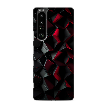 Силиконовый чехол на Sony Xperia 1 III с принтом Абстракция Силиконовый чехол на Sony Xperia 1 III с принтом Абстракция