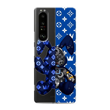 Силиконовый чехол на Sony Xperia 1 III с принтом Луи робот Силиконовый чехол на Sony Xperia 1 III с принтом Луи робот