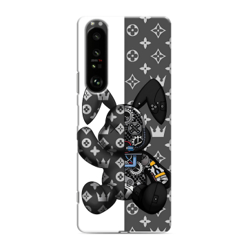 Силиконовый чехол на Sony Xperia 1 III с принтом Луи робот Силиконовый чехол на Sony Xperia 1 III с принтом Луи робот