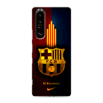 Силиконовый чехол на Sony Xperia 1 III с принтом Барселона Barcelona