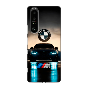 Силиконовый чехол на Sony Xperia 1 III с принтом БМВ BMW Силиконовый чехол на Sony Xperia 1 III с принтом БМВ BMW