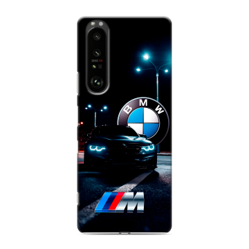 Силиконовый чехол на Sony Xperia 1 III с принтом БМВ BMW Силиконовый чехол на Sony Xperia 1 III с принтом БМВ BMW