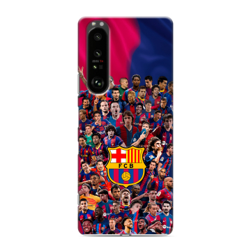 Силиконовый чехол на Sony Xperia 1 III с принтом Барселона Barcelona