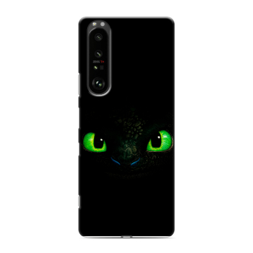 Силиконовый чехол на Sony Xperia 1 III с принтом Как приручить дракона Силиконовый чехол на Sony Xperia 1 III с принтом Как приручить дракона