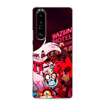 Силиконовый чехол на Sony Xperia 1 III с принтом Hazbin Hotel Отель Хазбин Силиконовый чехол на Sony Xperia 1 III с принтом Hazbin Hotel Отель Хазбин