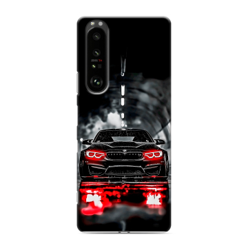 Силиконовый чехол на Sony Xperia 1 III с принтом BMW БМВ Силиконовый чехол на Sony Xperia 1 III с принтом BMW БМВ
