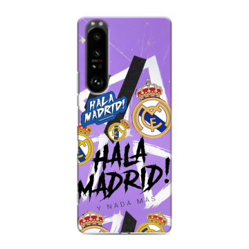 Силиконовый чехол на Sony Xperia 1 III с принтом Real Madrid Реал Мадрид Силиконовый чехол на Sony Xperia 1 III с принтом Real Madrid Реал Мадрид