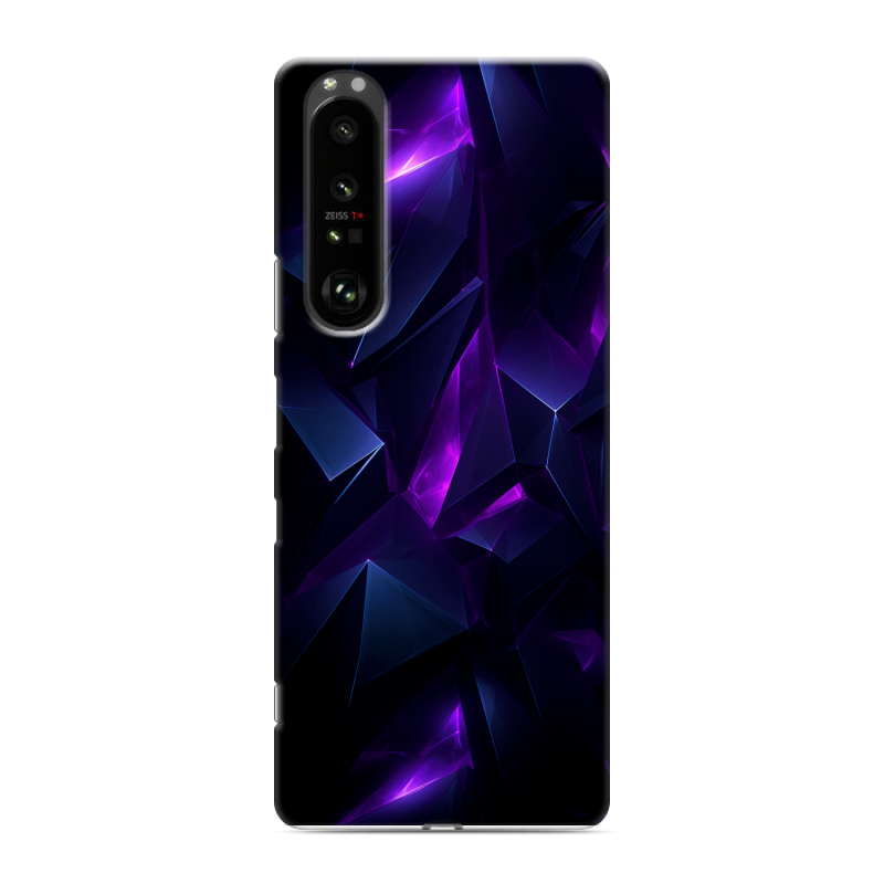 Силиконовый противоударный чехол на Sony Xperia 1 III с принтом Абстракиция Силиконовый противоударный чехол на Sony Xperia 1 III с принтом Абстракиция