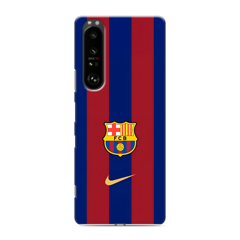 Силиконовый чехол на Sony Xperia 1 III с принтом Барселона Barcelona Силиконовый чехол на Sony Xperia 1 III с принтом Барселона Barcelona