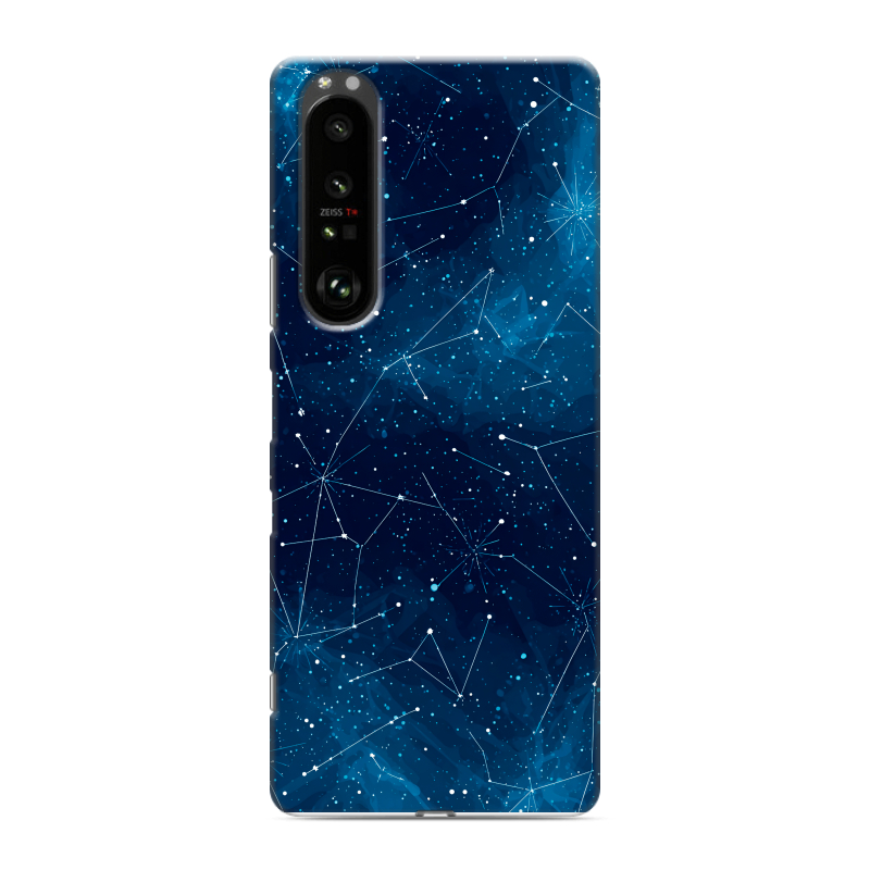 Пластиковый чехол на Sony Xperia 1 III с принтом Космос звезды Пластиковый чехол на Sony Xperia 1 III с принтом Космос звезды