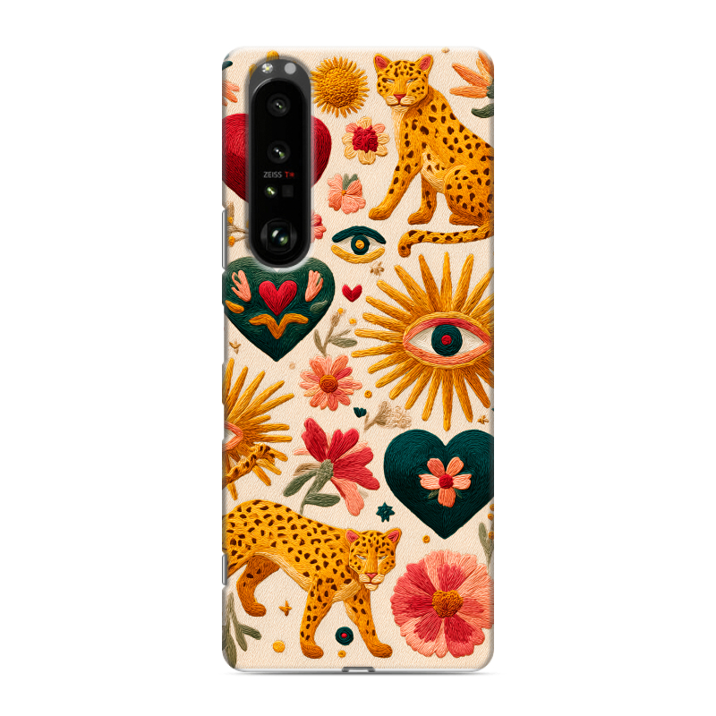 Силиконовый чехол на Sony Xperia 1 III с принтом Модный принт Силиконовый чехол на Sony Xperia 1 III с принтом Модный принт