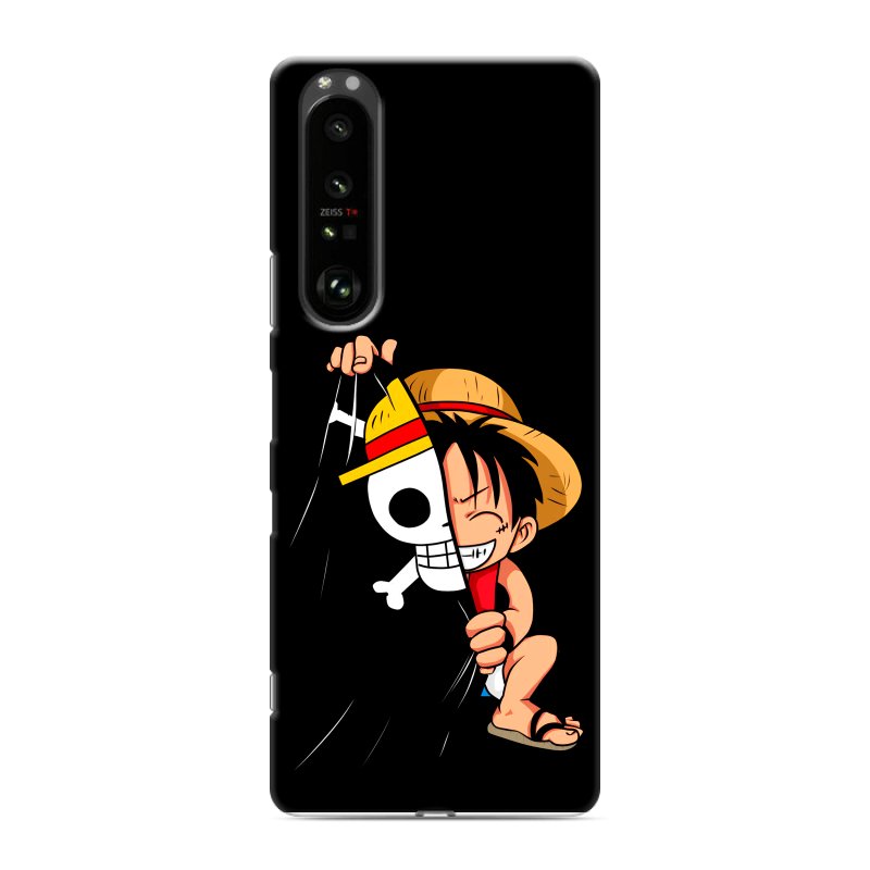 Силиконовый чехол на Sony Xperia 1 III с принтом One Piece Ван Пис Силиконовый чехол на Sony Xperia 1 III с принтом One Piece Ван Пис
