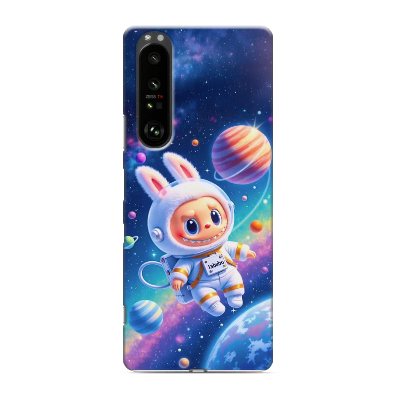 Силиконовый чехол на Sony Xperia 1 III с принтом Labubu Лабубу Силиконовый чехол на Sony Xperia 1 III с принтом Labubu Лабубу