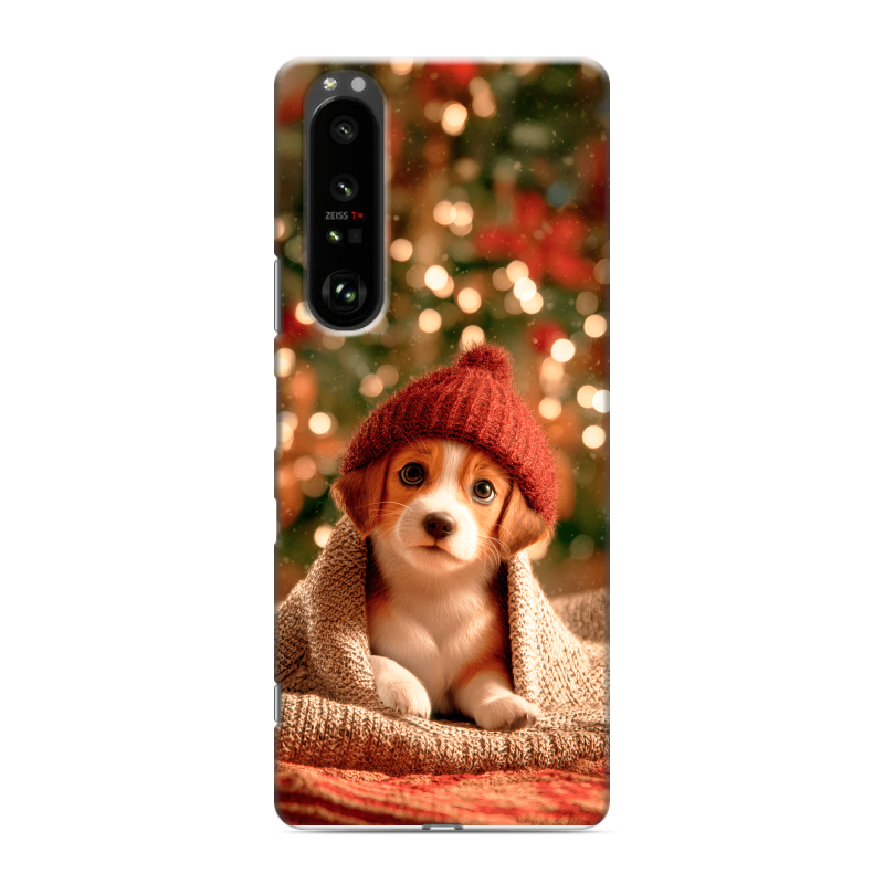 Пластиковый чехол на Sony Xperia 1 III с принтом Новый год Пластиковый чехол на Sony Xperia 1 III с принтом Новый год