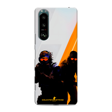 Силиконовый чехол на Sony Xperia 5 III с принтом Контер страйк Counter strike Силиконовый чехол на Sony Xperia 5 III с принтом Контер страйк Counter strike