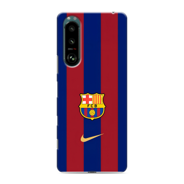 Силиконовый чехол на Sony Xperia 5 III с принтом Барселона Barcelona Силиконовый чехол на Sony Xperia 5 III с принтом Барселона Barcelona