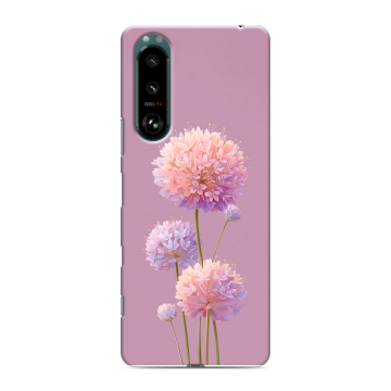 Силиконовый чехол на Sony Xperia 5 III с принтом Цветы Силиконовый чехол на Sony Xperia 5 III с принтом Цветы