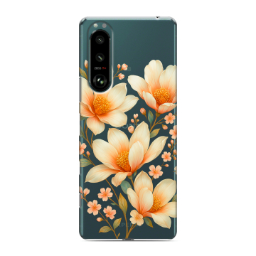 Силиконовый чехол на Sony Xperia 5 III с принтом Цветы Силиконовый чехол на Sony Xperia 5 III с принтом Цветы