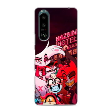 Силиконовый чехол на Sony Xperia 5 III с принтом Hazbin Hotel Отель Хазбин Силиконовый чехол на Sony Xperia 5 III с принтом Hazbin Hotel Отель Хазбин