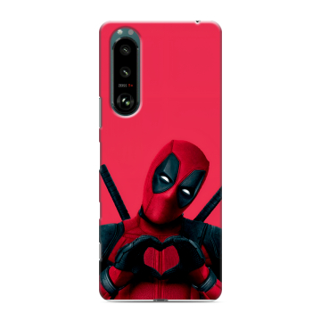 Силиконовый чехол на Sony Xperia 5 III с принтом Дедпул Deadpool Силиконовый чехол на Sony Xperia 5 III с принтом Дедпул Deadpool