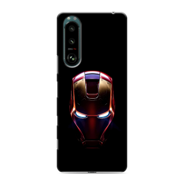 Силиконовый чехол на Sony Xperia 5 III с принтом IronMan Железный человек Силиконовый чехол на Sony Xperia 5 III с принтом IronMan Железный человек