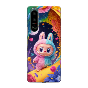 Силиконовый чехол на Sony Xperia 5 III с принтом Labubu Лабубу Силиконовый чехол на Sony Xperia 5 III с принтом Labubu Лабубу