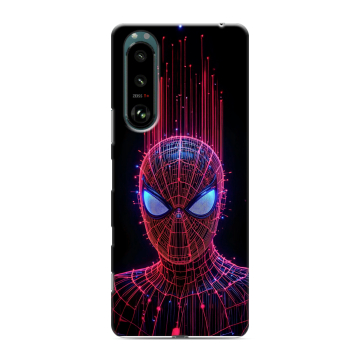 Силиконовый чехол на Sony Xperia 5 III с принтом Spiderman Человек паук Силиконовый чехол на Sony Xperia 5 III с принтом Spiderman Человек паук