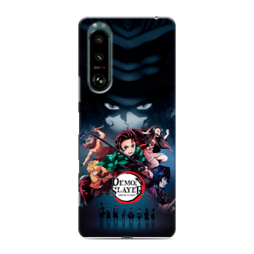 Силиконовый чехол на Sony Xperia 5 III с принтом Demon Slayer Клинок рассекающий демонов Силиконовый чехол на Sony Xperia 5 III с принтом Demon Slayer Клинок рассекающий демонов