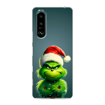 Силиконовый чехол на Sony Xperia 5 III с принтом Новый год Силиконовый чехол на Sony Xperia 5 III с принтом Новый год