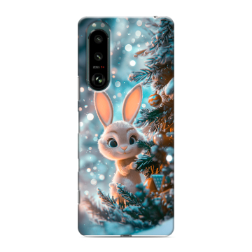 Силиконовый чехол на Sony Xperia 5 III с принтом Новый год Силиконовый чехол на Sony Xperia 5 III с принтом Новый год