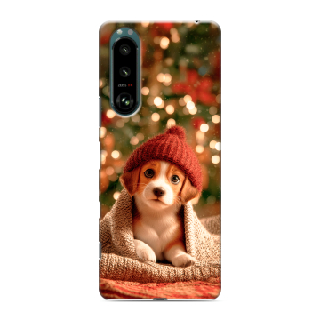 Силиконовый чехол на Sony Xperia 5 III с принтом Новый год Силиконовый чехол на Sony Xperia 5 III с принтом Новый год