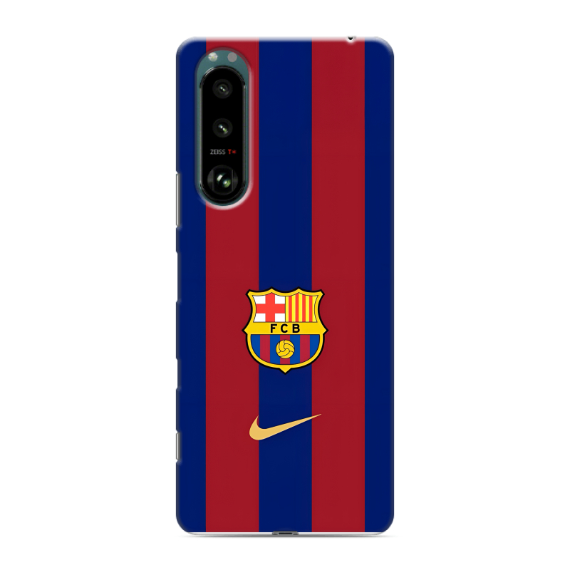 Силиконовый чехол на Sony Xperia 5 III с принтом Барселона Barcelona Силиконовый чехол на Sony Xperia 5 III с принтом Барселона Barcelona