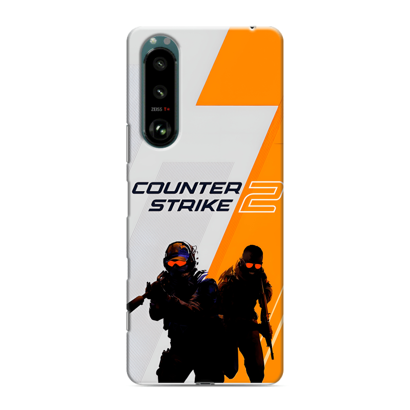 Силиконовый чехол на Sony Xperia 5 III с принтом Counter Strike Силиконовый чехол на Sony Xperia 5 III с принтом Counter Strike