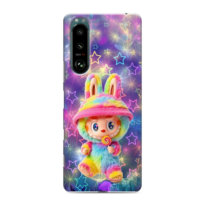 Силиконовый чехол на Sony Xperia 5 III с принтом Labubu Лабубу Силиконовый чехол на Sony Xperia 5 III с принтом Labubu Лабубу