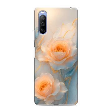 Силиконовый противоударный чехол на Sony Xperia 10 III с принтом Женский Силиконовый противоударный чехол на Sony Xperia 10 III с принтом Женский