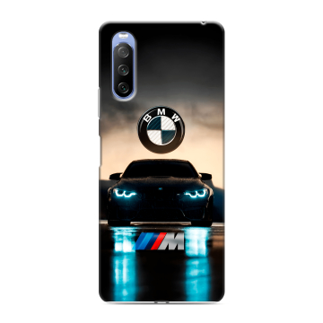 Силиконовый противоударный чехол на Sony Xperia 10 III с принтом БМВ BMW Силиконовый противоударный чехол на Sony Xperia 10 III с принтом БМВ BMW