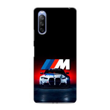 Силиконовый противоударный чехол на Sony Xperia 10 III с принтом БМВ BMW Силиконовый противоударный чехол на Sony Xperia 10 III с принтом БМВ BMW