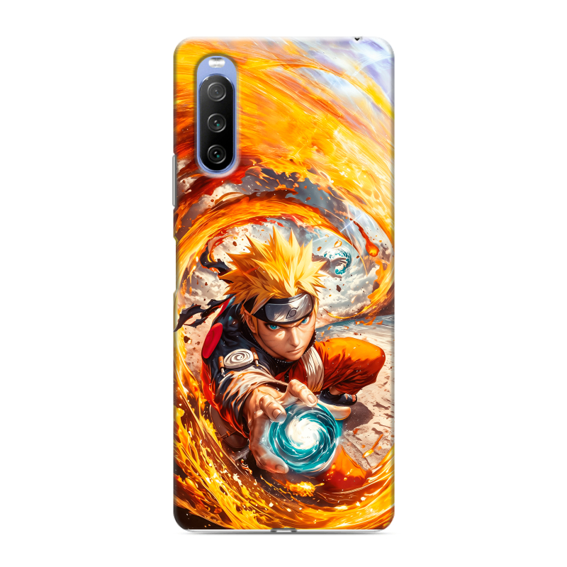 Силиконовый противоударный чехол на Sony Xperia 10 III с принтом Аниме Наруто Naruto Силиконовый противоударный чехол на Sony Xperia 10 III с принтом Аниме Наруто Naruto