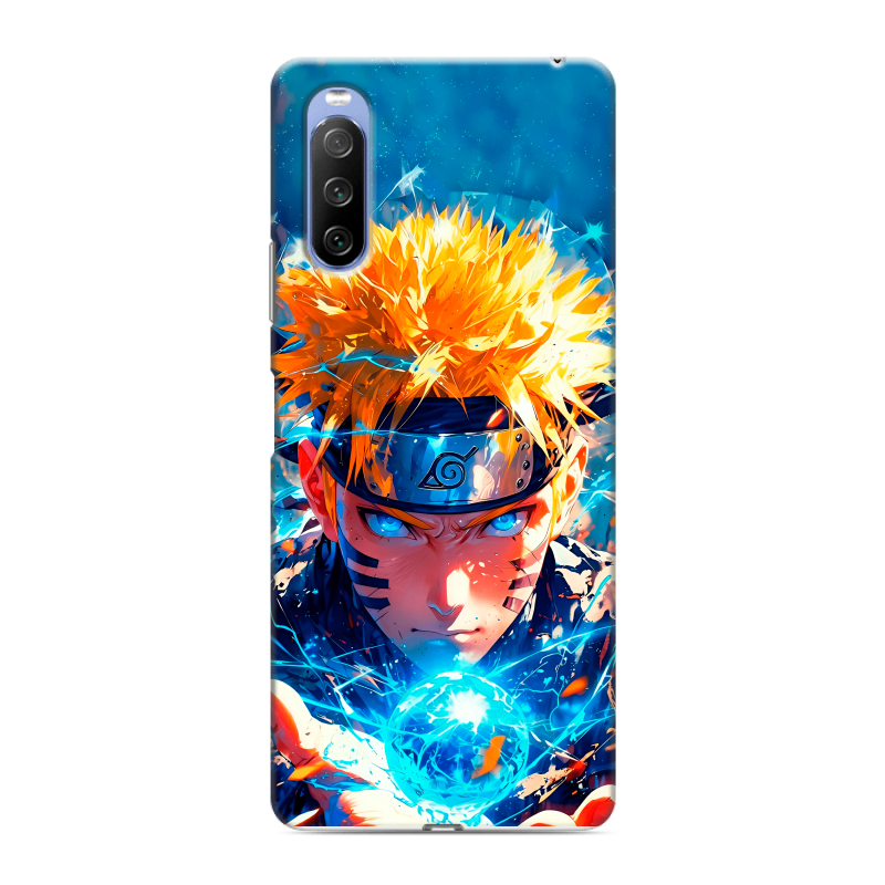Силиконовый противоударный чехол на Sony Xperia 10 III с принтом Аниме Наруто Naruto Силиконовый противоударный чехол на Sony Xperia 10 III с принтом Аниме Наруто Naruto