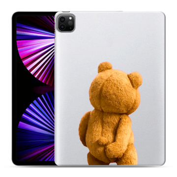 Силиконовый чехол на Ipad Pro 11 (2021) с принтом Медведь Силиконовый чехол на Ipad Pro 11 (2021) с принтом Медведь
