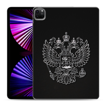 Силиконовый чехол на Ipad Pro 11 (2021) с принтом Герб России