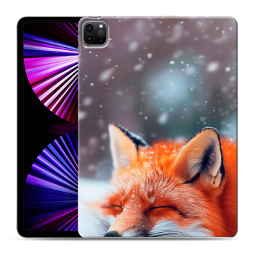 Силиконовый чехол на Ipad Pro 11 (2021) с принтом лиса Силиконовый чехол на Ipad Pro 11 (2021) с принтом лиса