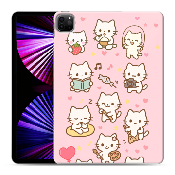 Силиконовый чехол на Ipad Pro 11 (2021) с принтом Hello Kitty Хелоу Кити Силиконовый чехол на Ipad Pro 11 (2021) с принтом Hello Kitty Хелоу Кити